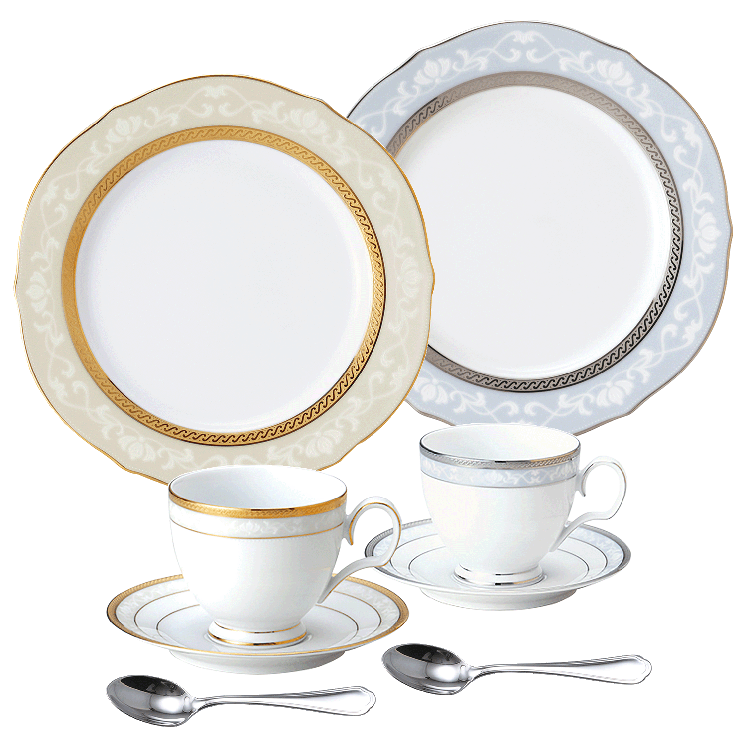ハンプシャーゴールド＆プラチナ ティータイムペアの代表画像