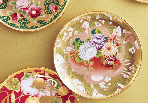 和花コレクション ケーキプレート