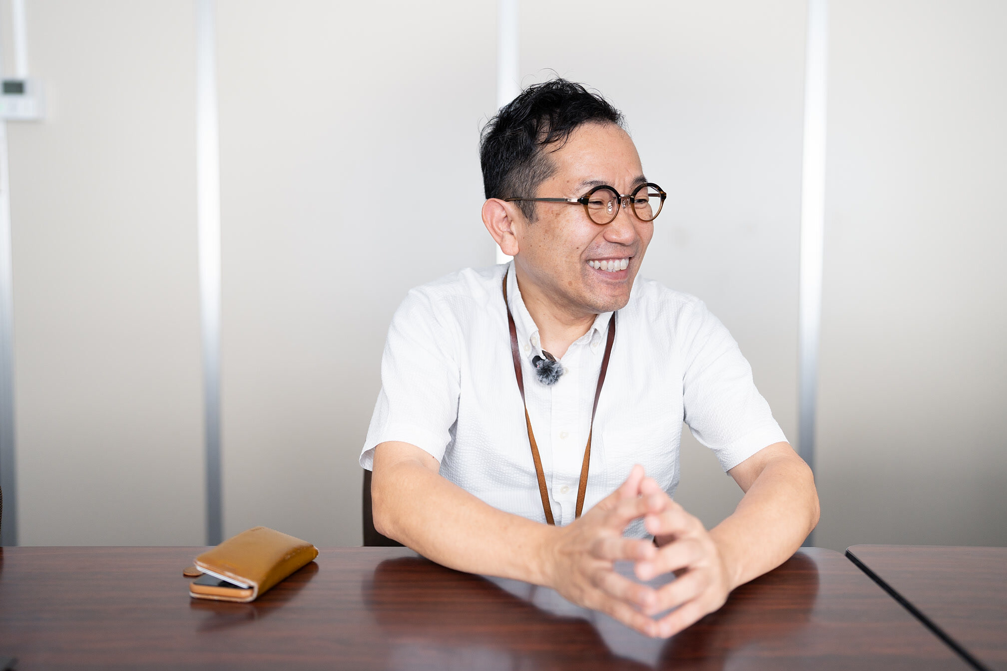 笑顔の杉村さん