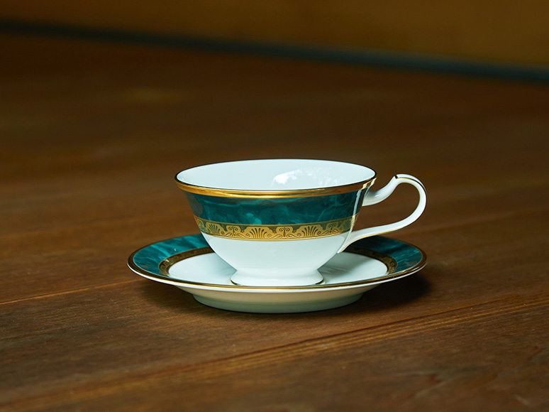 ノリタケ フィッツジェラルド カップ&ソーサー